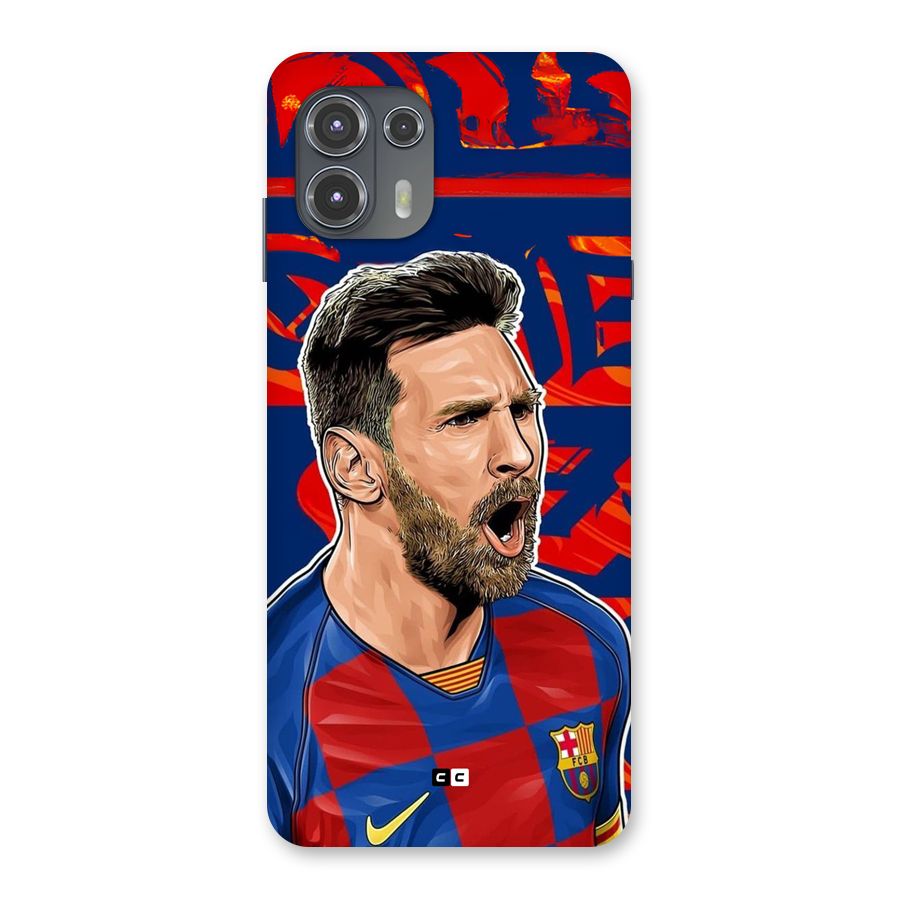 Roaring Soccer Star Back Case for Motorola Edge 20 Fusion