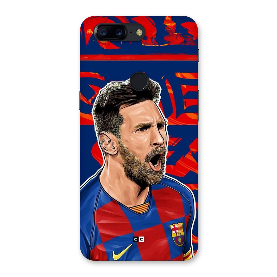 Roaring Soccer Star Back Case for OnePlus 5T
