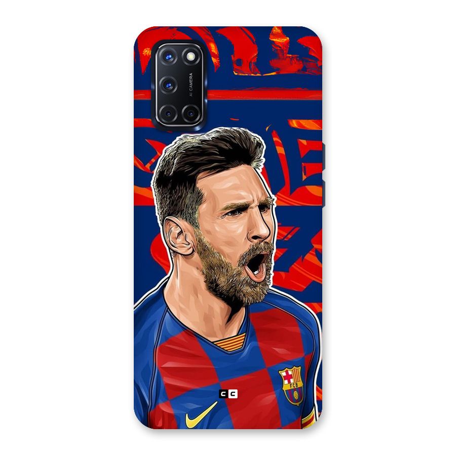 Roaring Soccer Star Back Case for Oppo A52