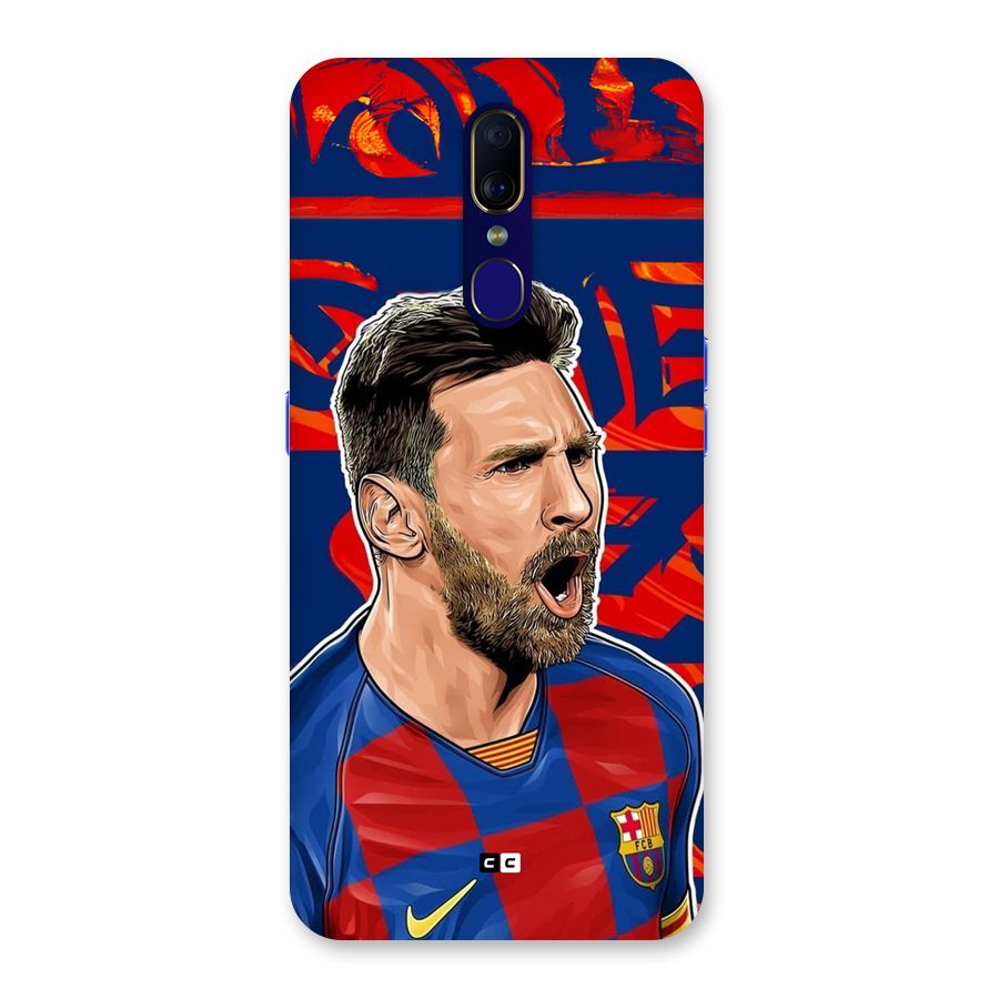 Roaring Soccer Star Back Case for Oppo A9