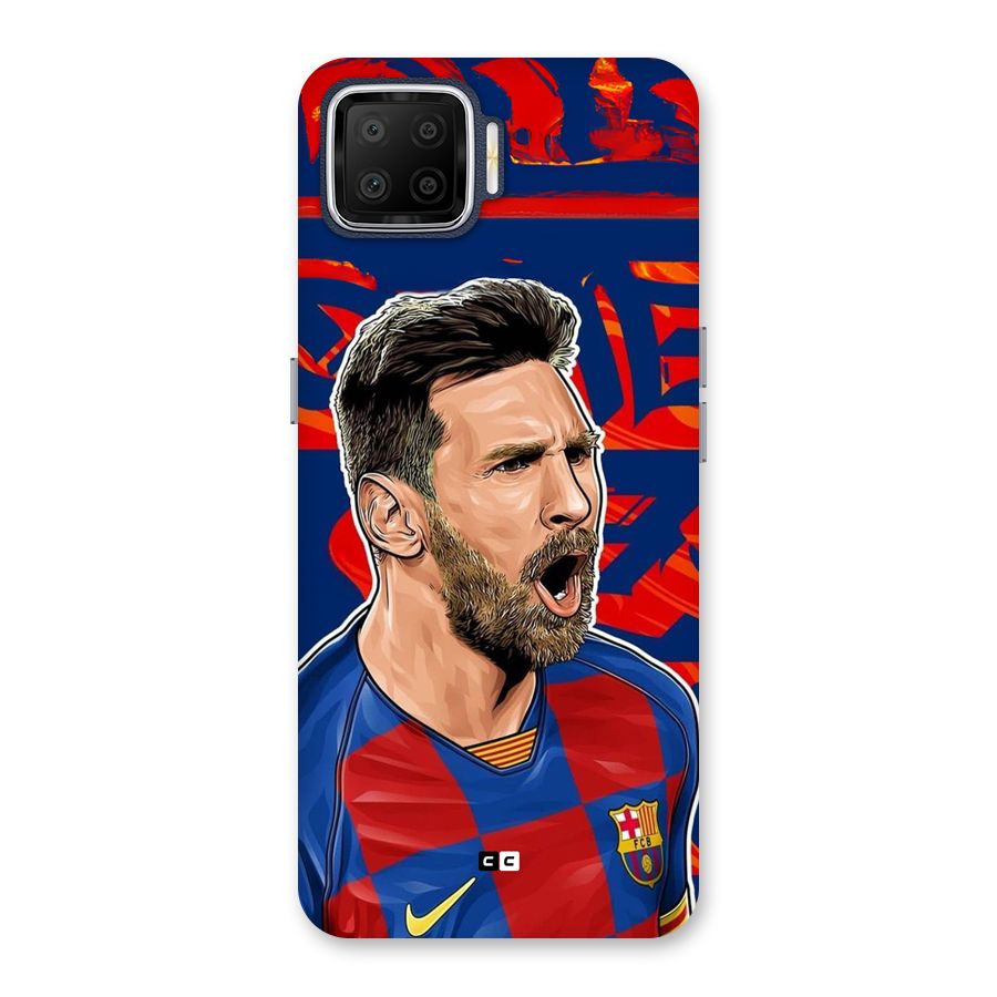 Roaring Soccer Star Back Case for Oppo F17