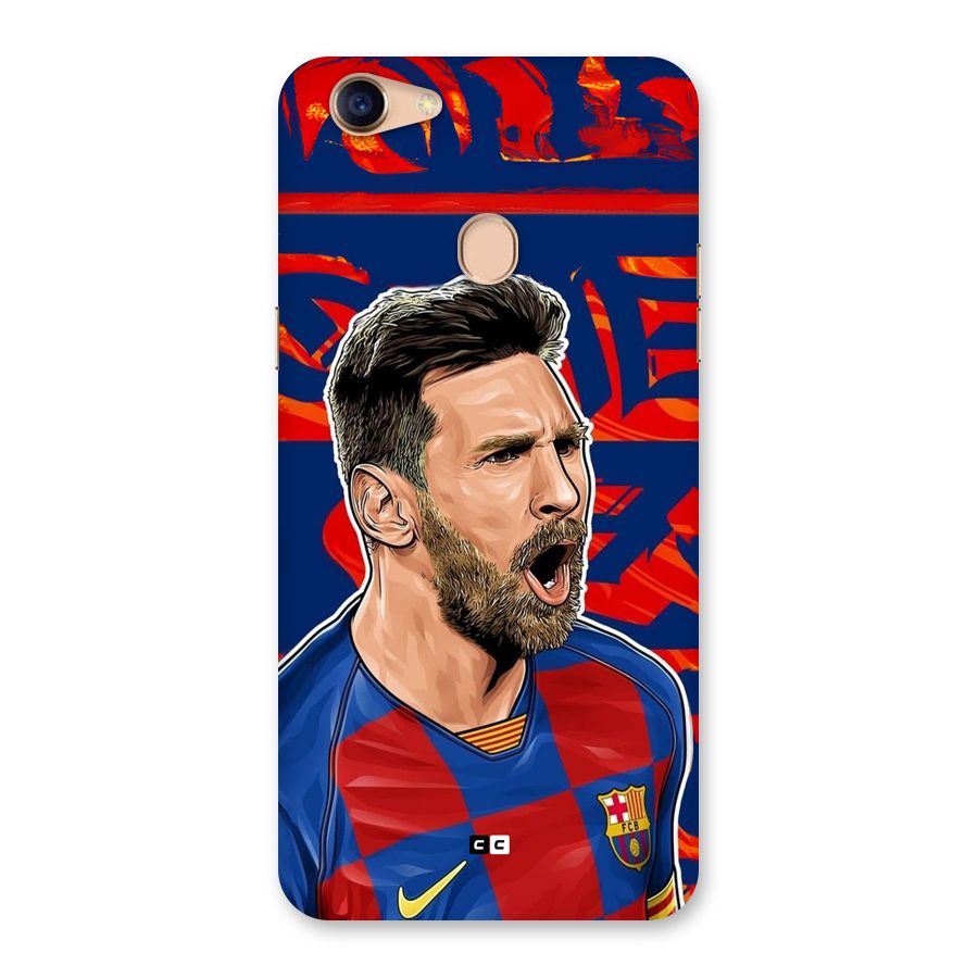 Roaring Soccer Star Back Case for Oppo F5
