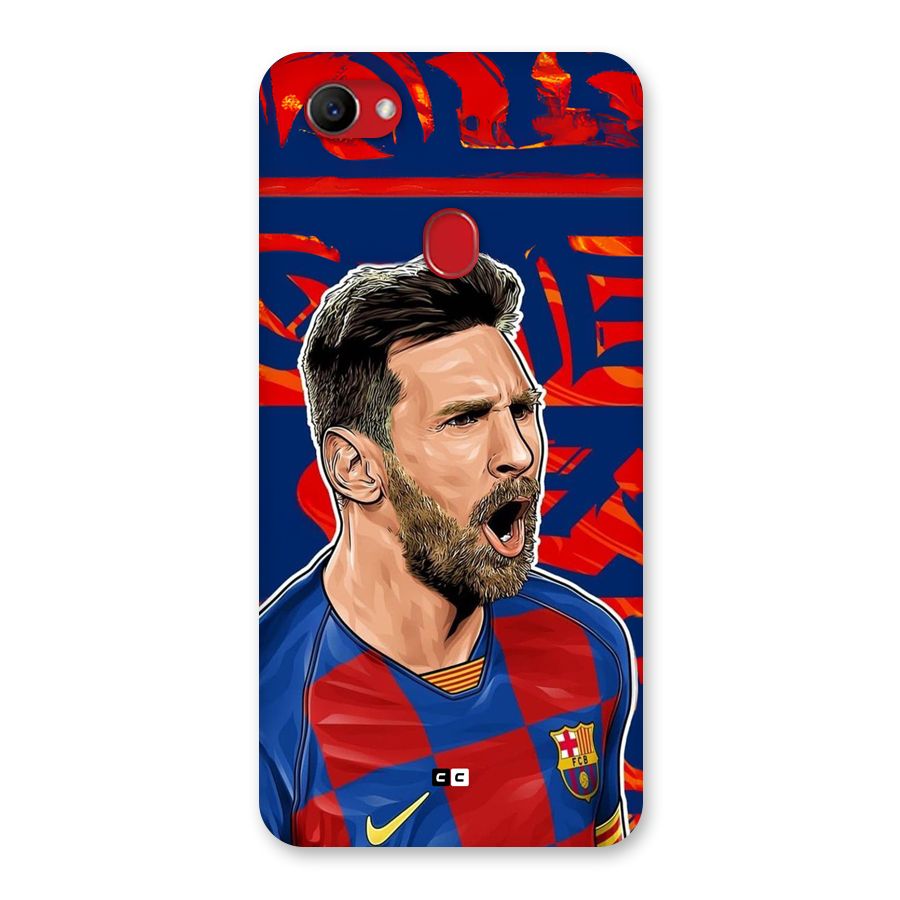 Roaring Soccer Star Back Case for Oppo F7