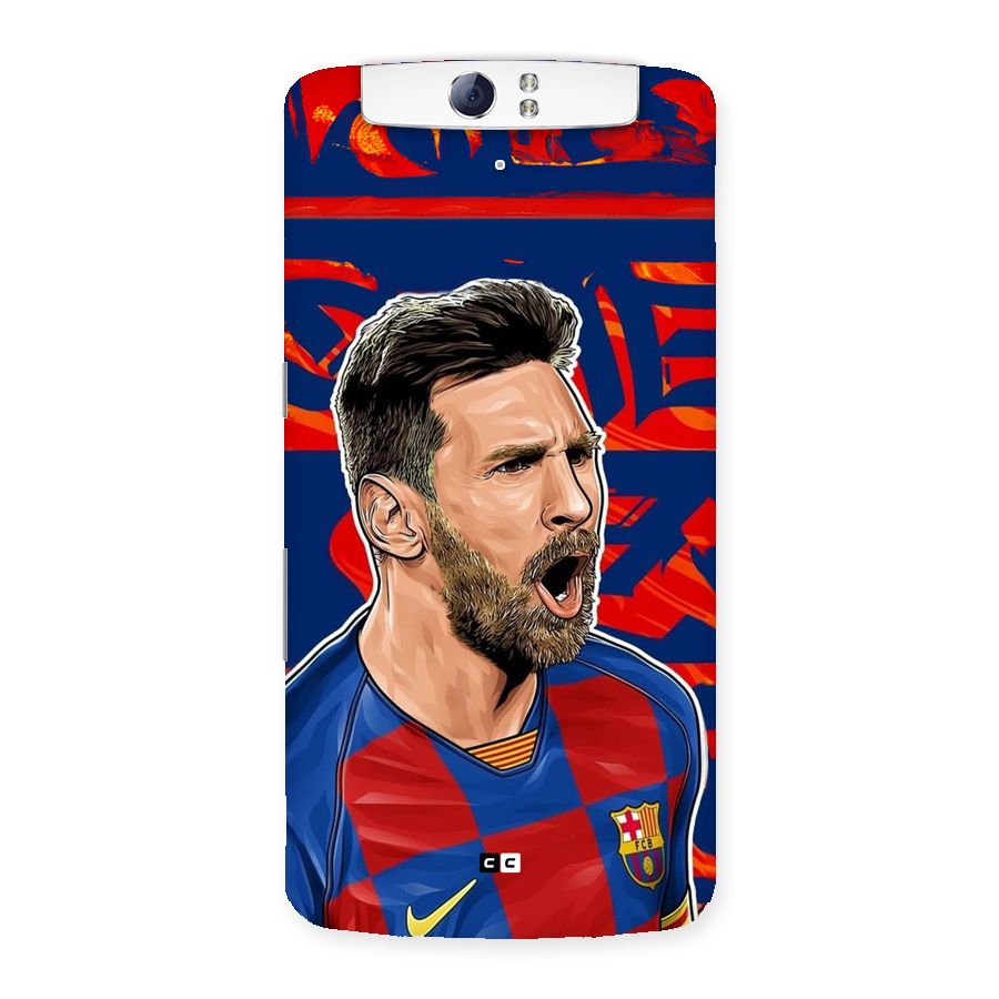 Roaring Soccer Star Back Case for Oppo N1