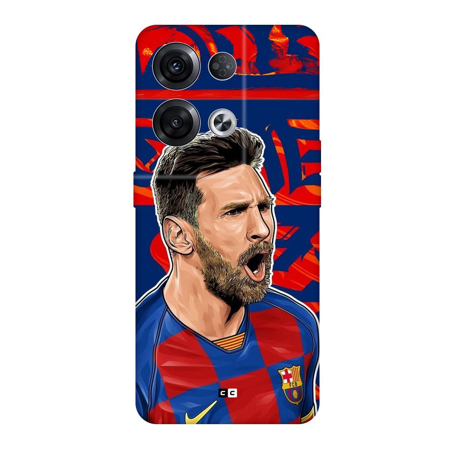 Roaring Soccer Star Back Case for Oppo Reno8 Pro 5G