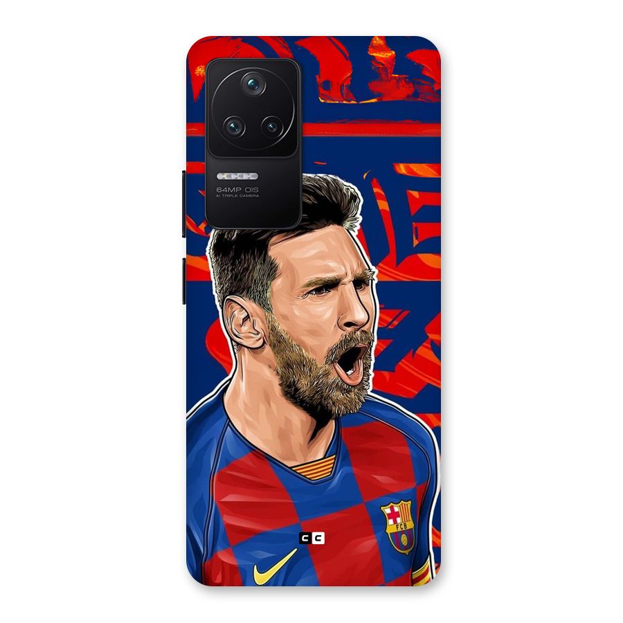 Roaring Soccer Star Back Case for Poco F4 5G