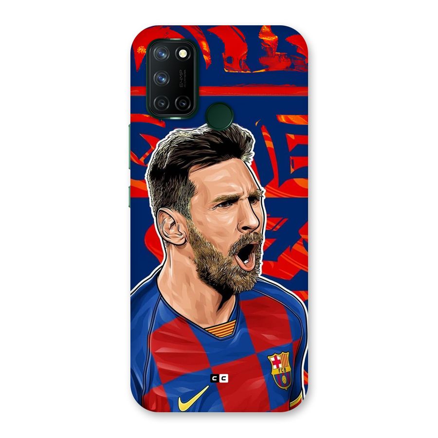Roaring Soccer Star Back Case for Realme 7i