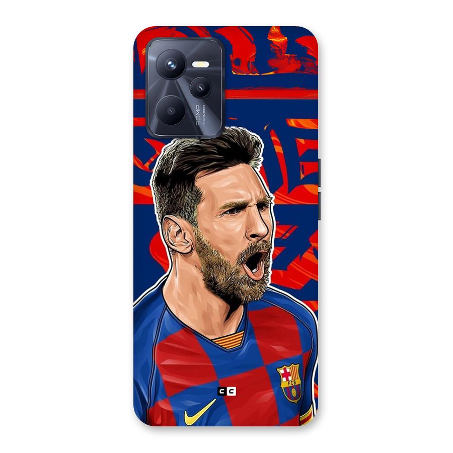 Roaring Soccer Star Back Case for Realme C35