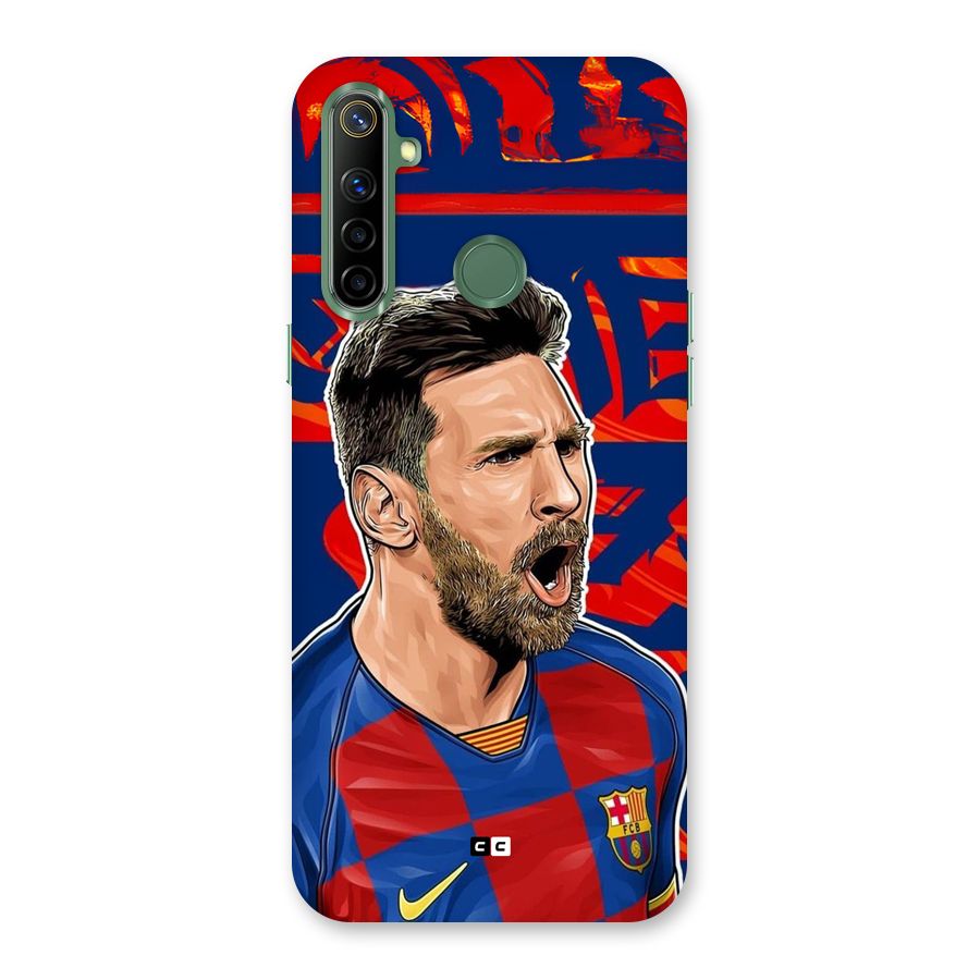 Roaring Soccer Star Back Case for Realme Narzo 10