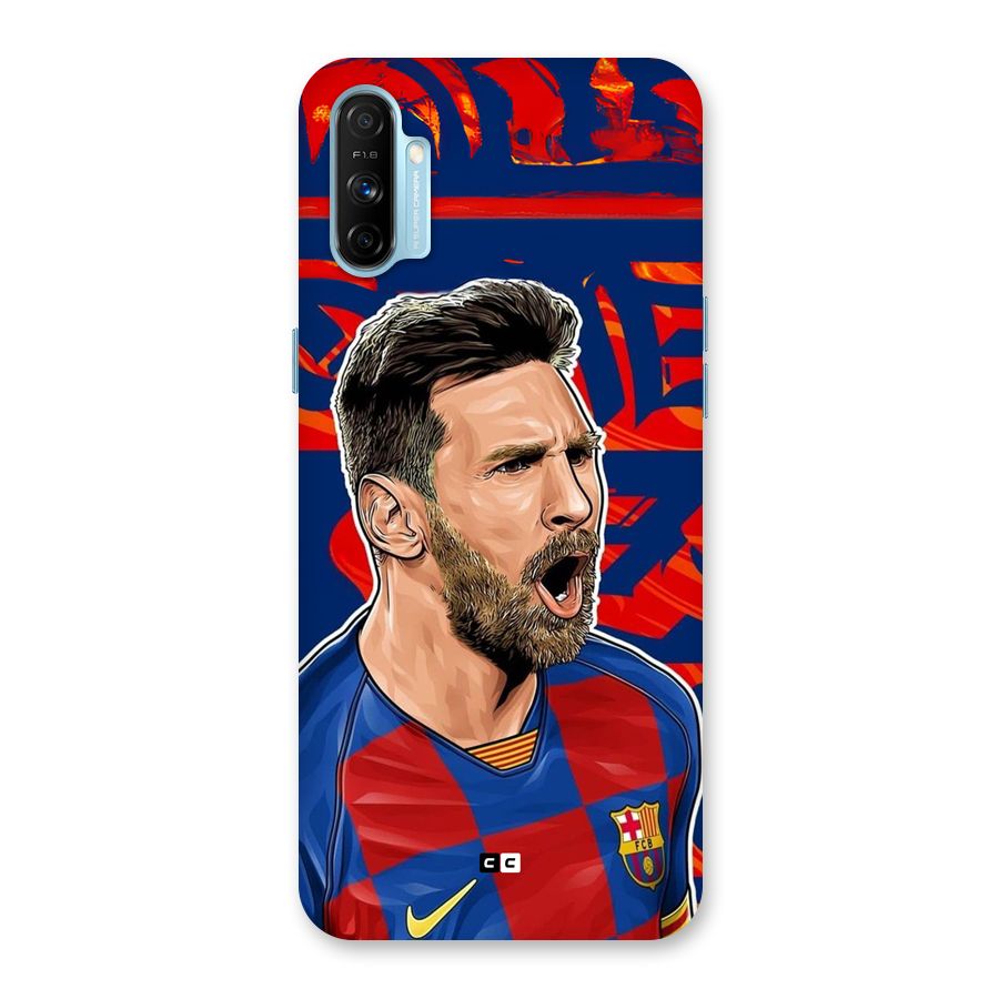 Roaring Soccer Star Back Case for Realme Narzo 20A