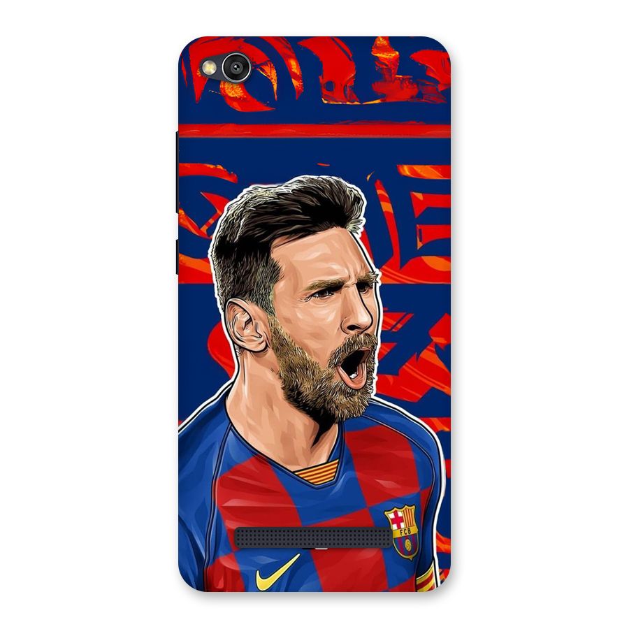 Roaring Soccer Star Back Case for Redmi 4A
