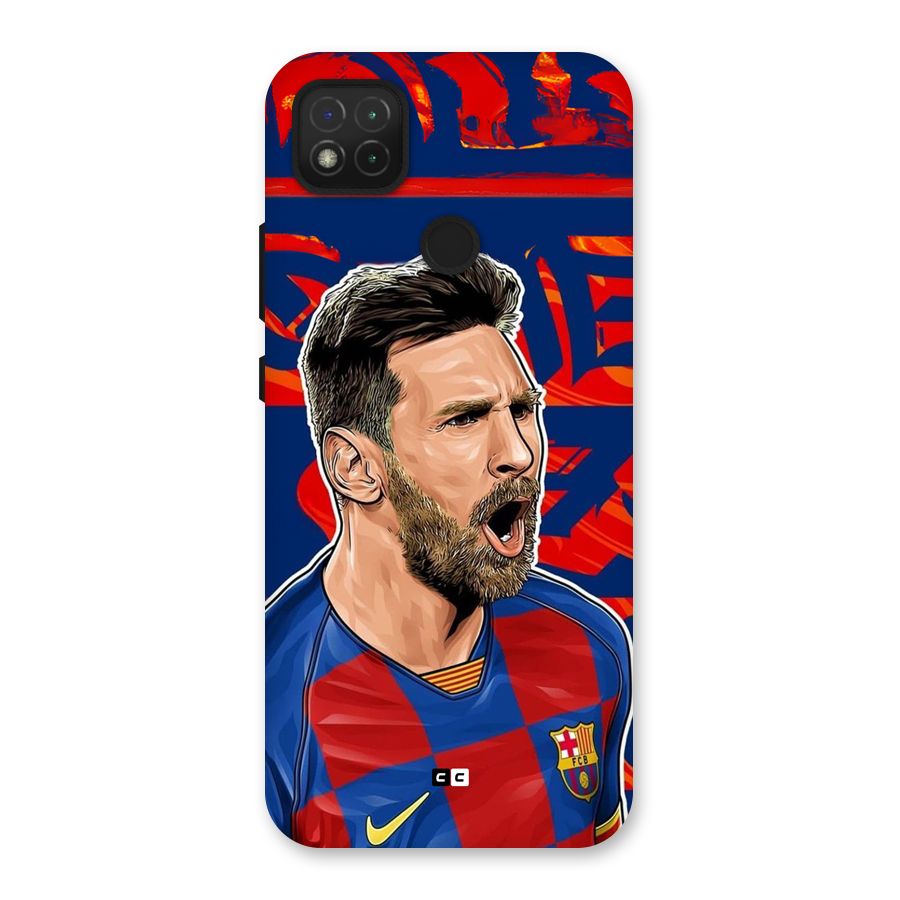 Roaring Soccer Star Back Case for Redmi 9C