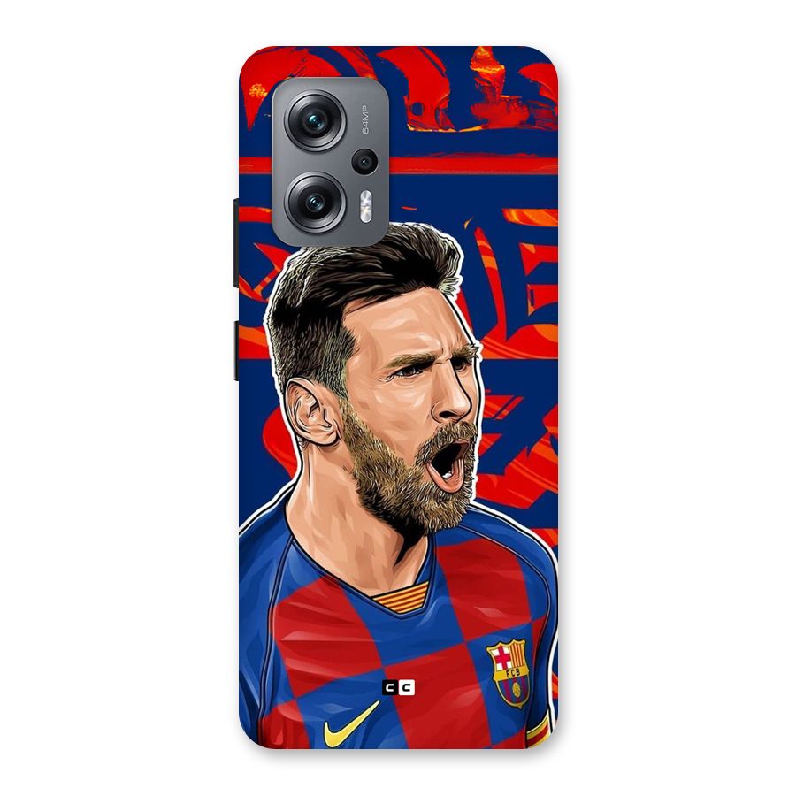 Roaring Soccer Star Back Case for Redmi K50i