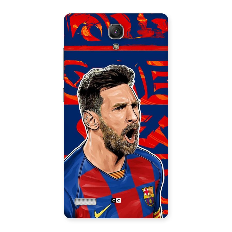 Roaring Soccer Star Back Case for Redmi Note