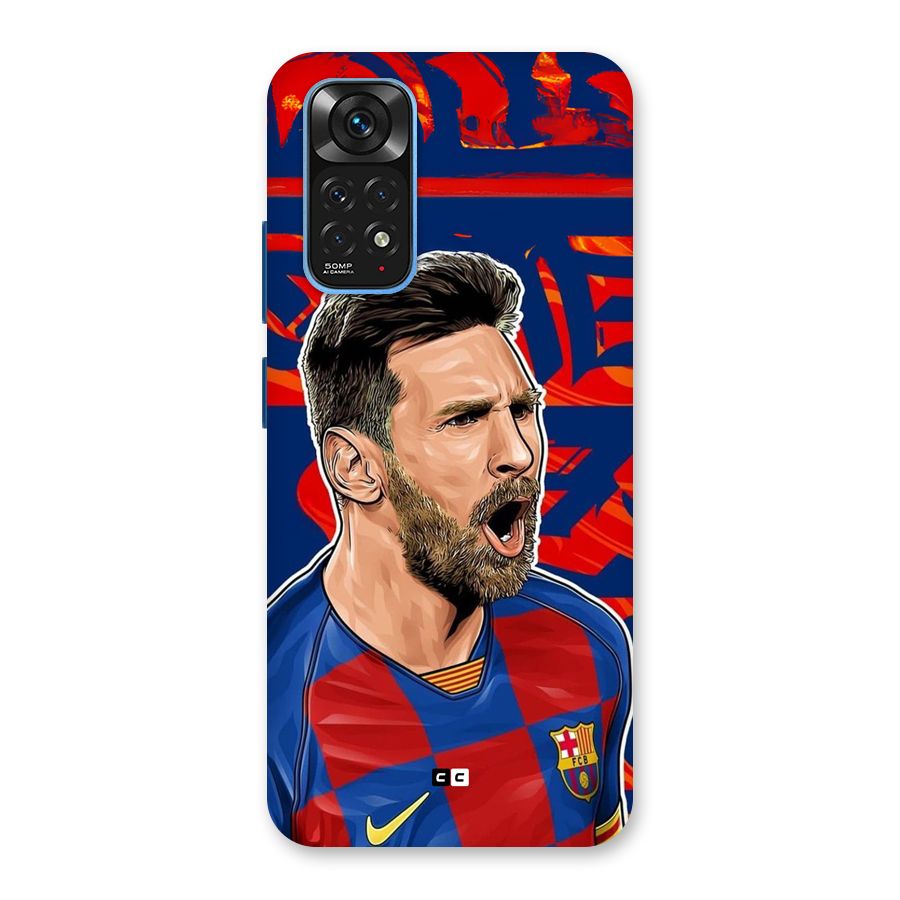 Roaring Soccer Star Back Case for Redmi Note 11S