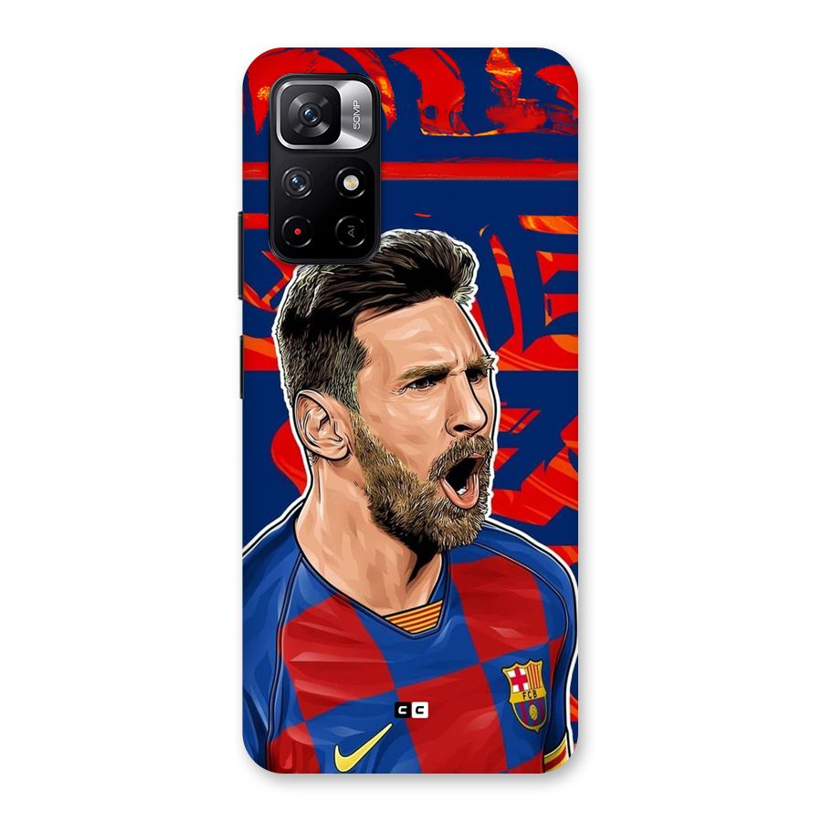 Roaring Soccer Star Back Case for Redmi Note 11T 5G