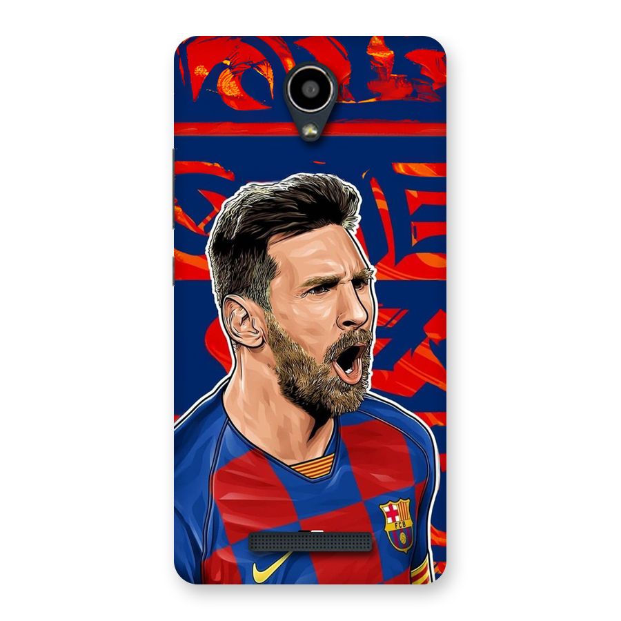 Roaring Soccer Star Back Case for Redmi Note 2