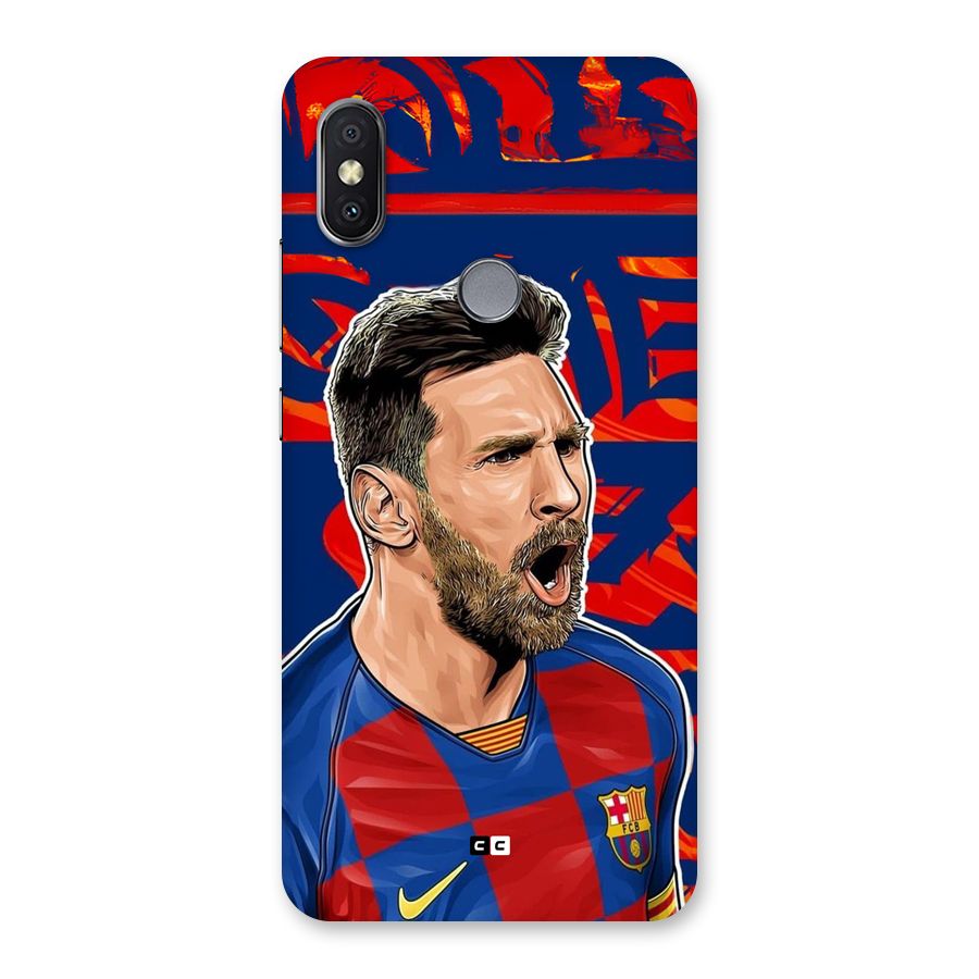 Roaring Soccer Star Back Case for Redmi Y2