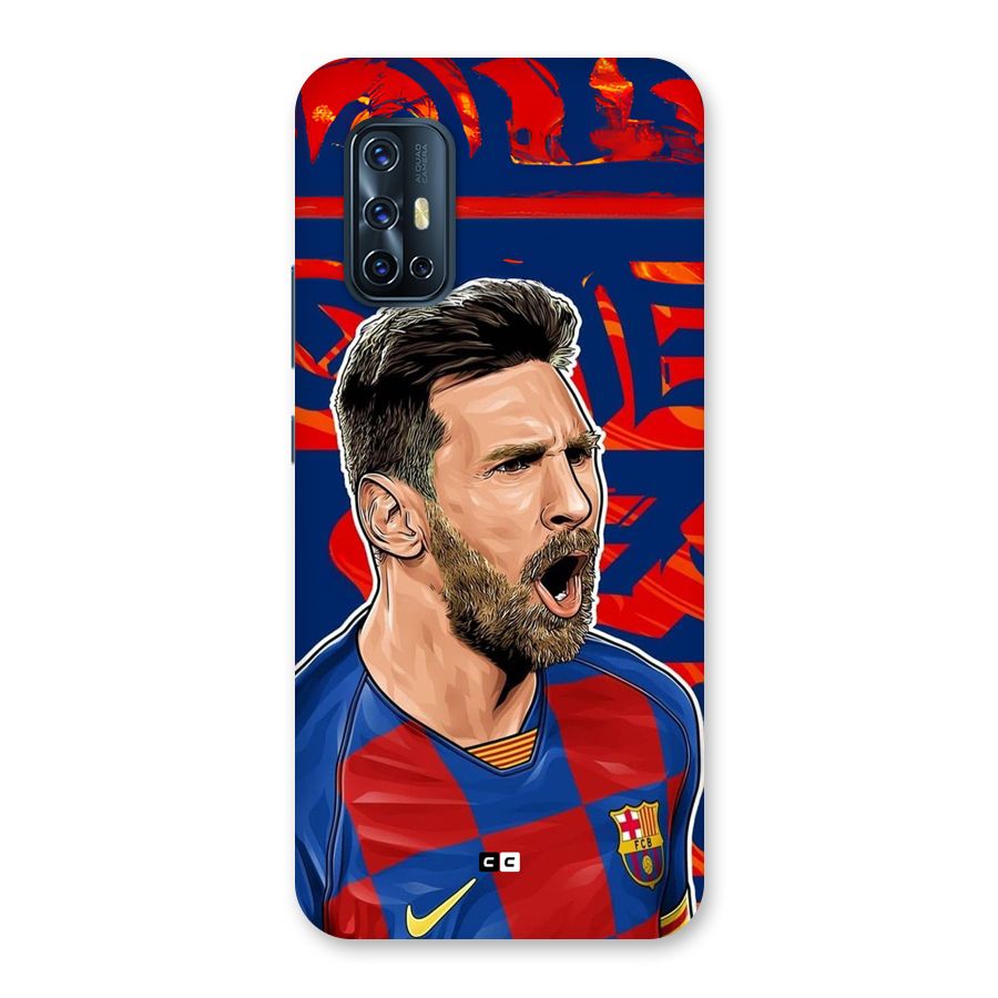 Roaring Soccer Star Back Case for Vivo V17