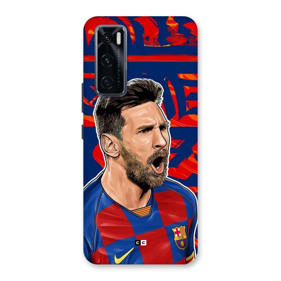 Roaring Soccer Star Back Case for Vivo V20 SE