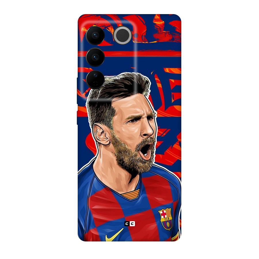 Roaring Soccer Star Back Case for Vivo V27