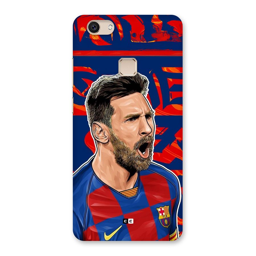 Roaring Soccer Star Back Case for Vivo V7