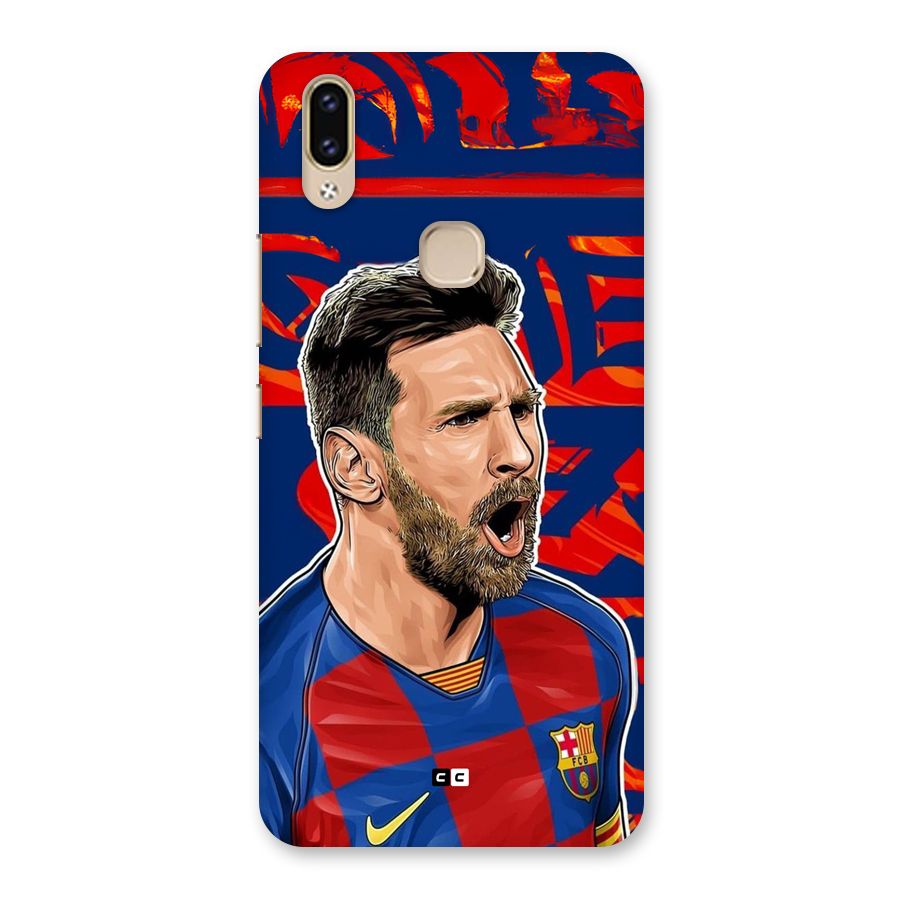 Roaring Soccer Star Back Case for Vivo V9 Youth