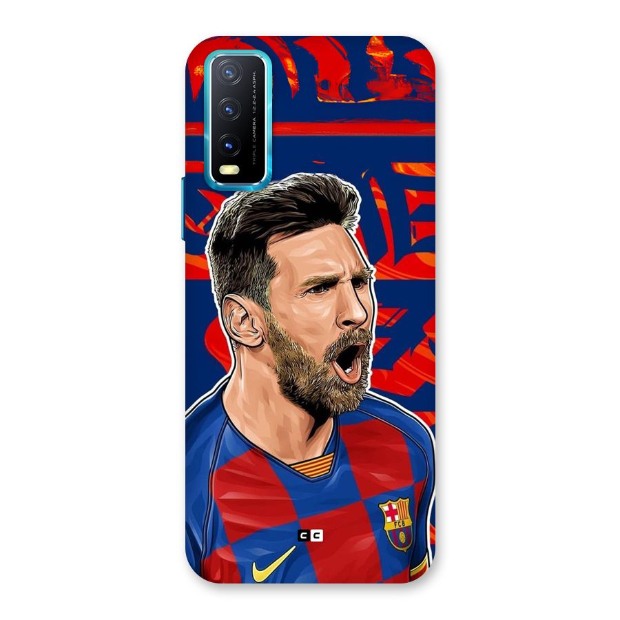 Roaring Soccer Star Back Case for Vivo Y20