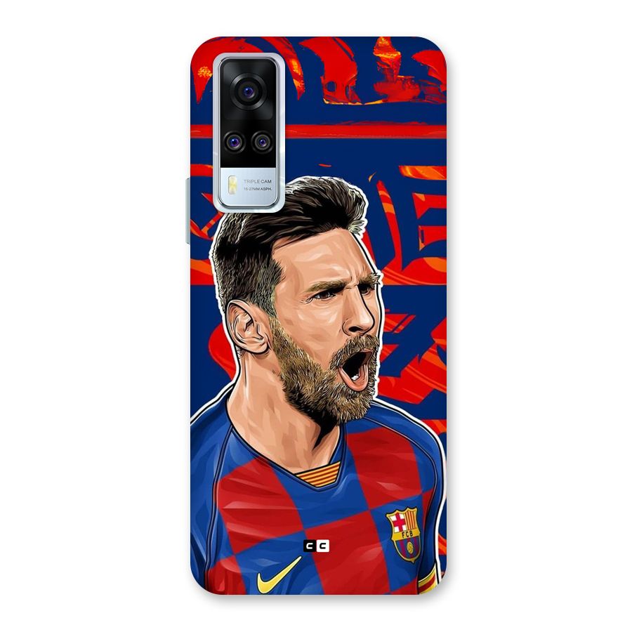 Roaring Soccer Star Back Case for Vivo Y31