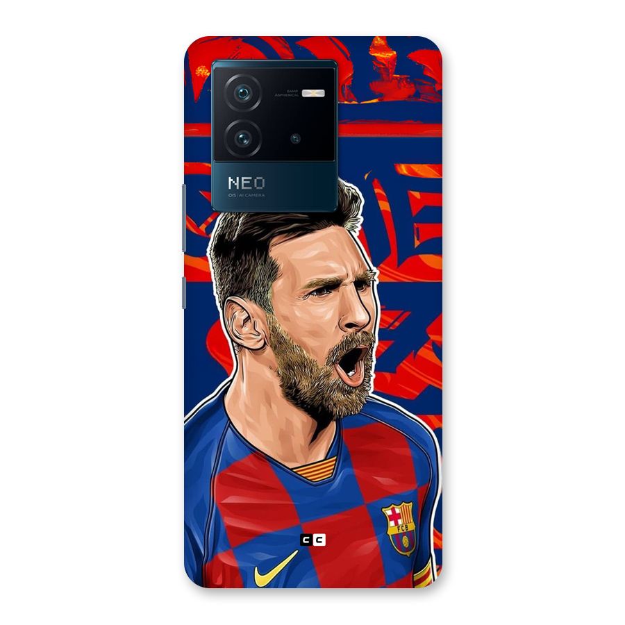 Roaring Soccer Star Back Case for Vivo iQOO Neo 6 5G