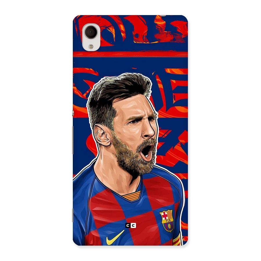 Roaring Soccer Star Back Case for Xperia M4 Aqua