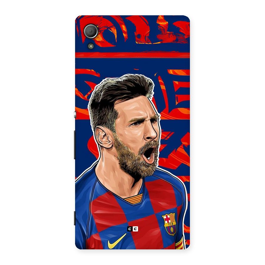 Roaring Soccer Star Back Case for Xperia Z3 Plus