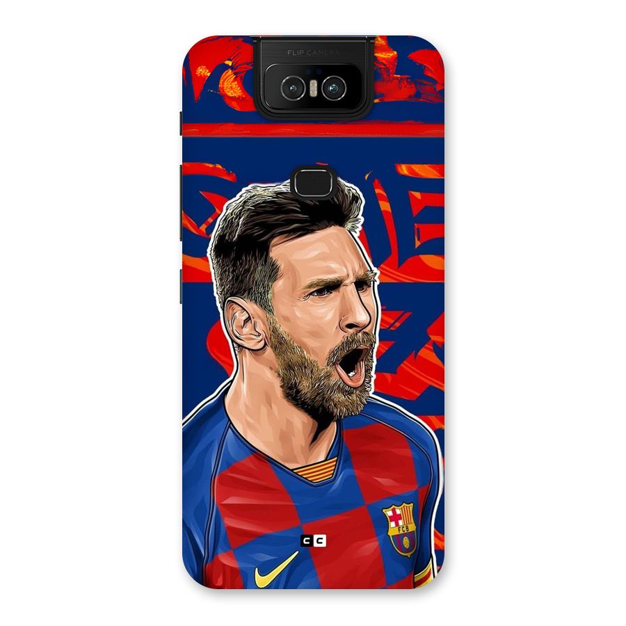 Roaring Soccer Star Back Case for Zenfone 6z
