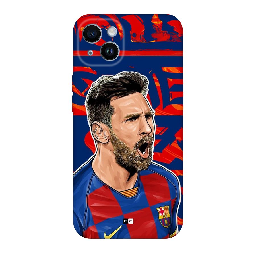 Roaring Soccer Star Back Case for iPhone 14