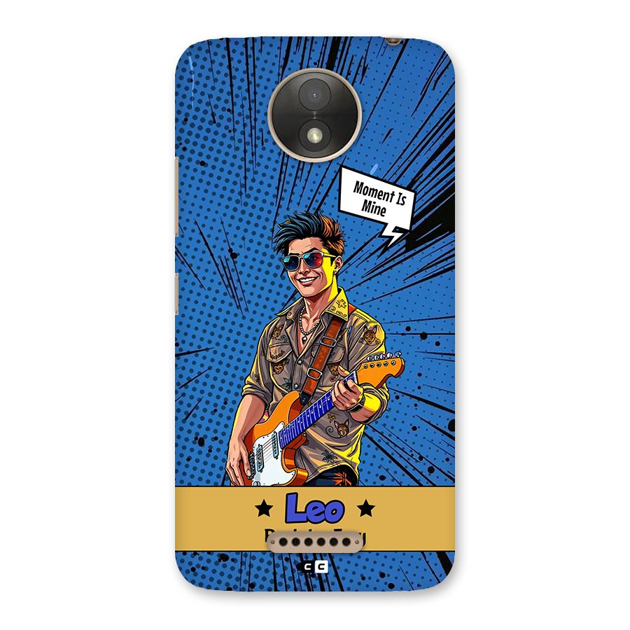 Rockstar Leo Back Case for Moto C Plus