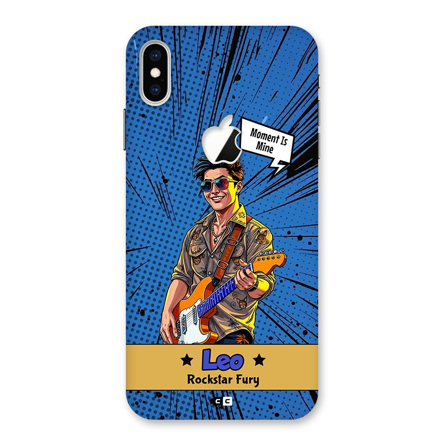 Rockstar Leo Back Case for iPhone XS Max Apple Cut
