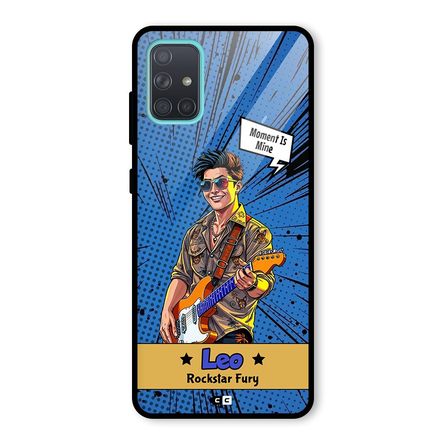 Rockstar Leo Glass Back Case for Galaxy A71