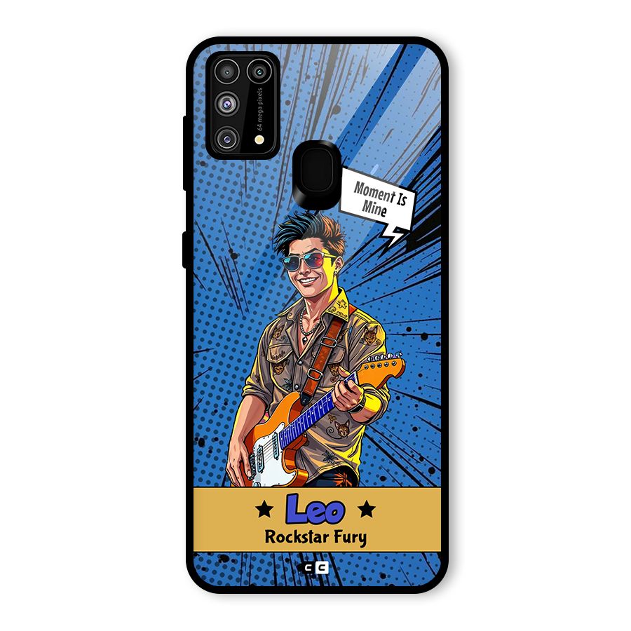 Rockstar Leo Glass Back Case for Galaxy F41