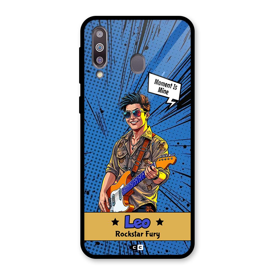 Rockstar Leo Glass Back Case for Galaxy M30