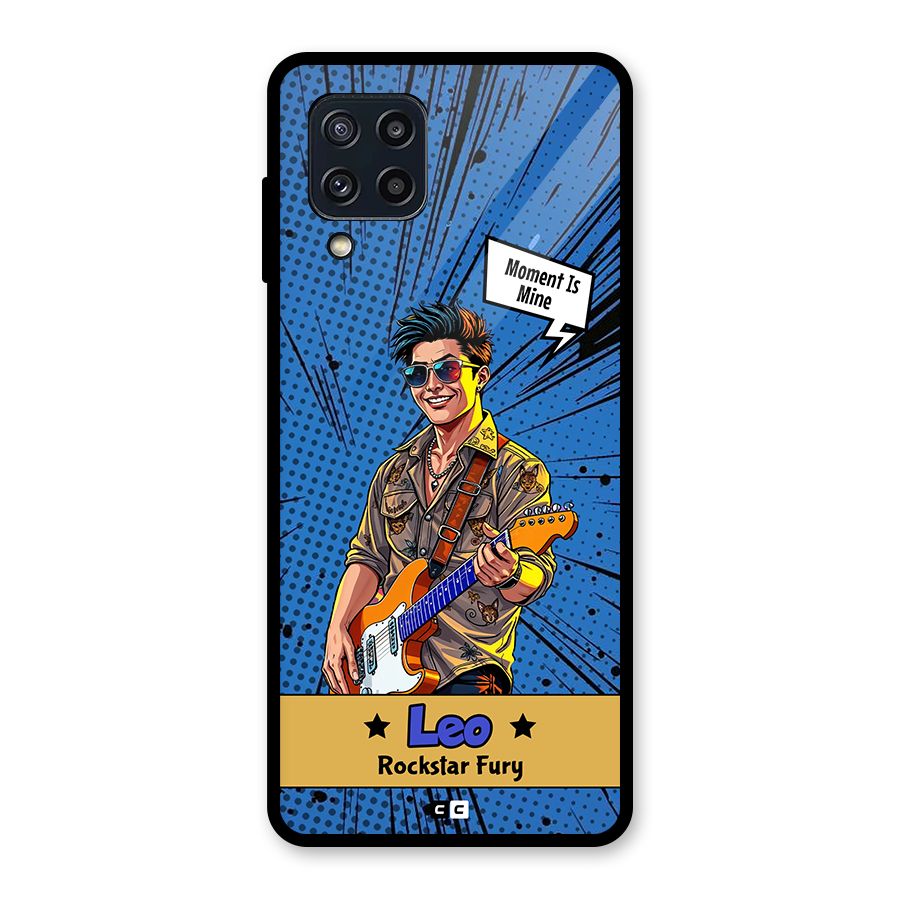 Rockstar Leo Glass Back Case for Galaxy M32