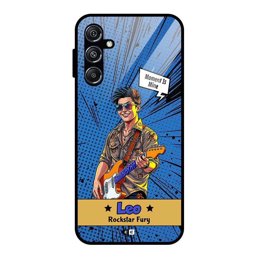 Rockstar Leo Glass Back Case for Galaxy M34 5G