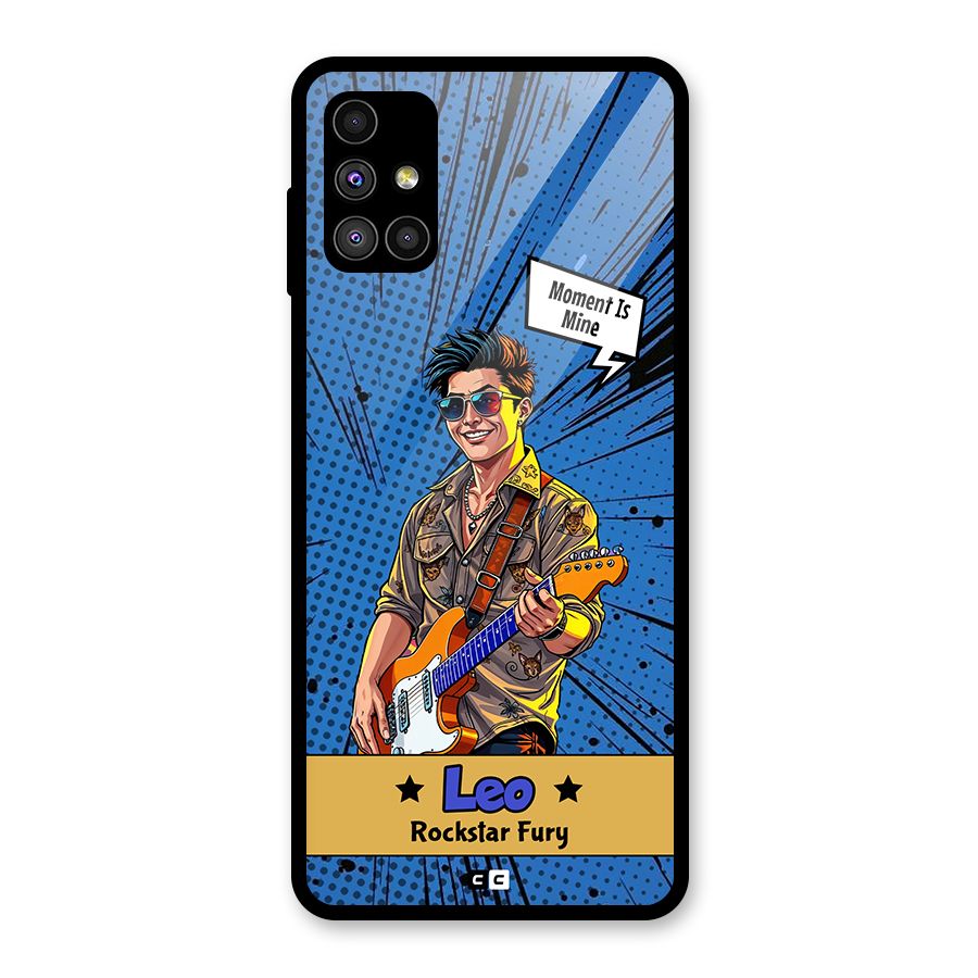 Rockstar Leo Glass Back Case for Galaxy M51