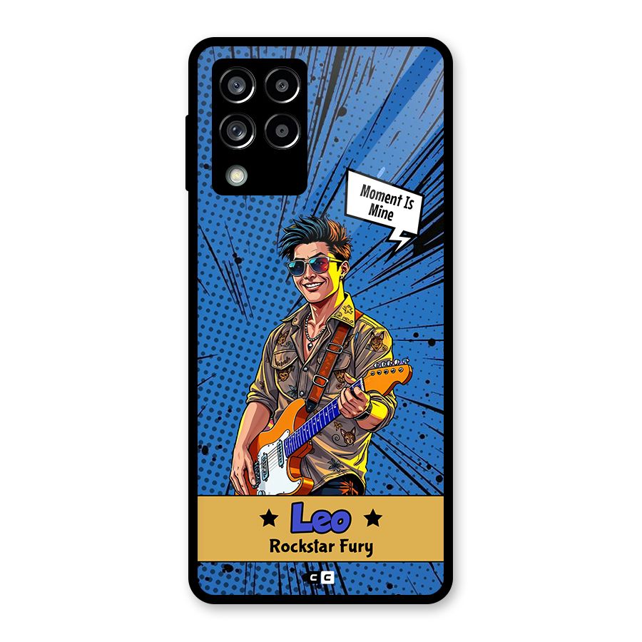 Rockstar Leo Glass Back Case for Galaxy M53 5G