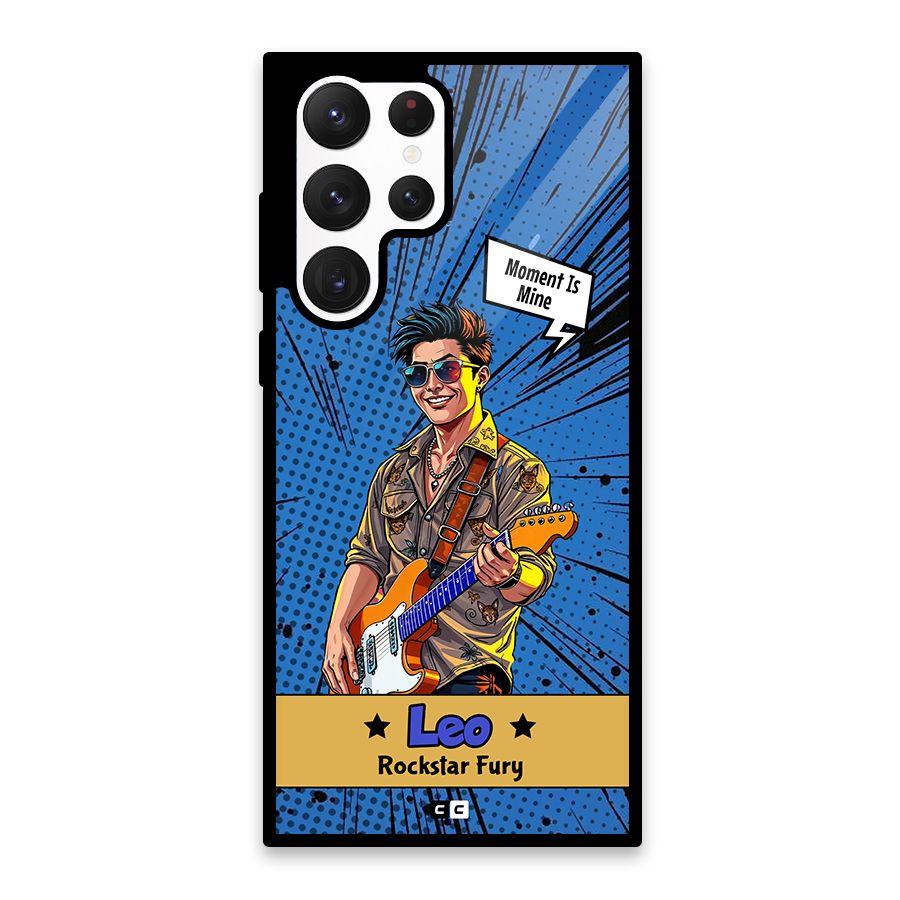 Rockstar Leo Glass Back Case for Galaxy S22 Ultra 5G