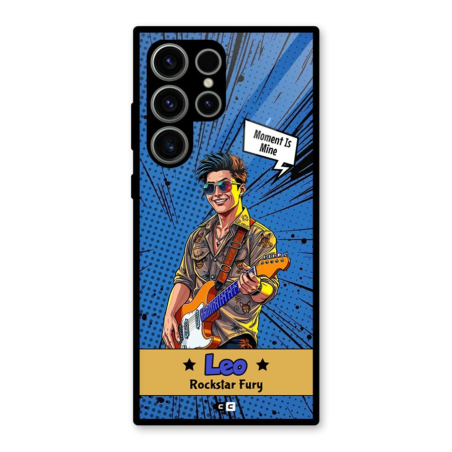 Rockstar Leo Glass Back Case for Galaxy S23 Ultra