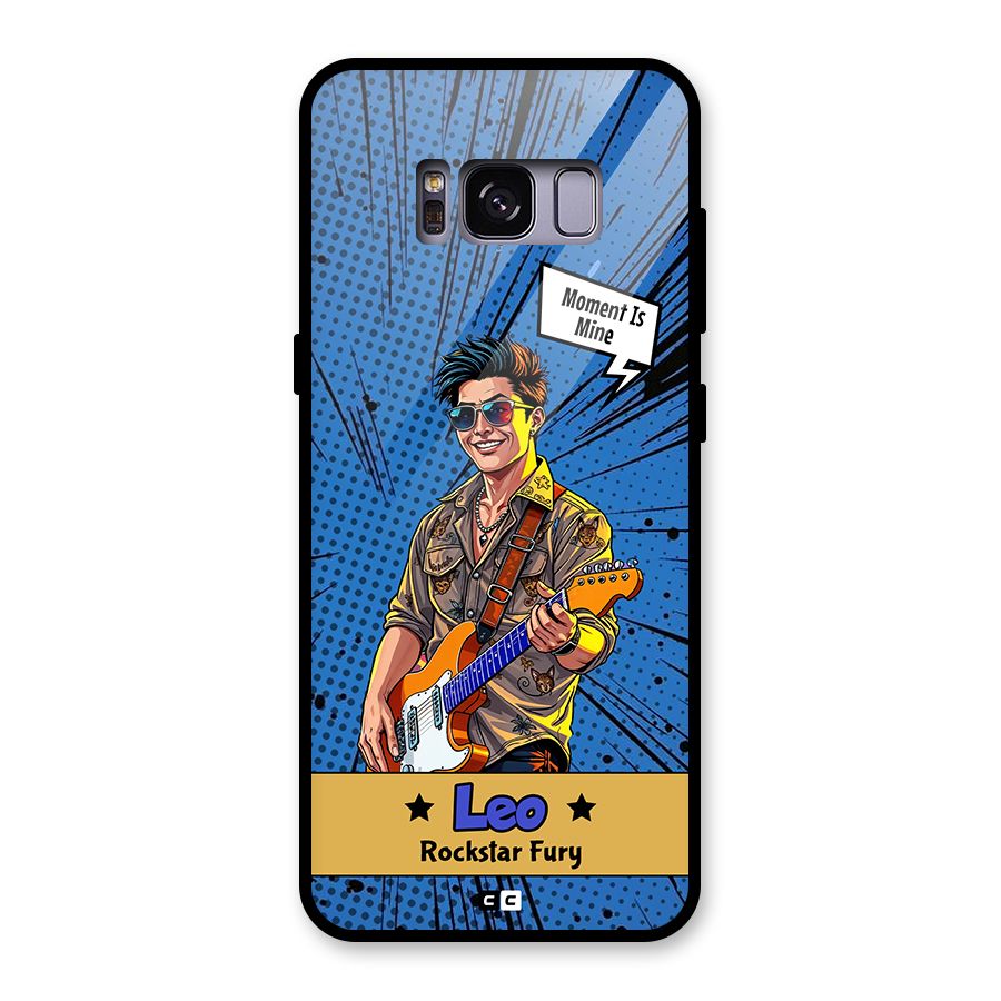 Rockstar Leo Glass Back Case for Galaxy S8