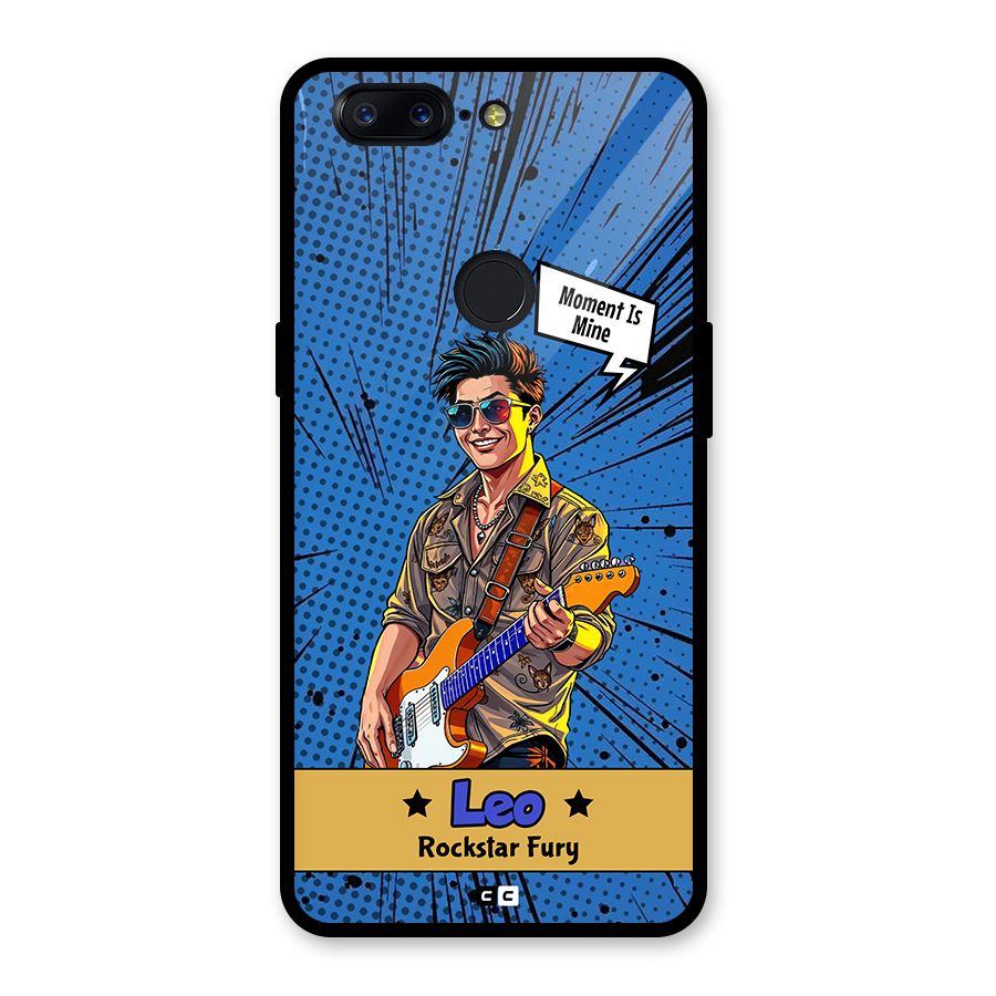 Rockstar Leo Glass Back Case for OnePlus 5T