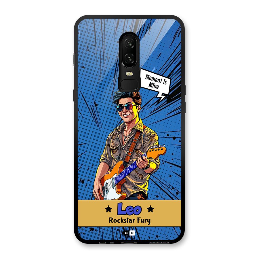Rockstar Leo Glass Back Case for OnePlus 6