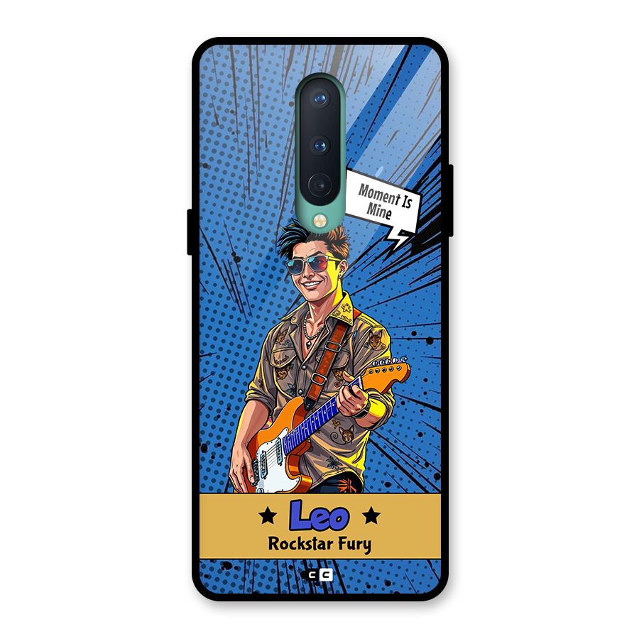 Rockstar Leo Glass Back Case for OnePlus 8