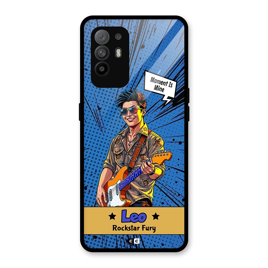 Rockstar Leo Glass Back Case for Oppo F19 Pro Plus 5G